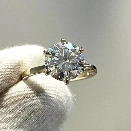 Round cut natural diamond - round-cut,